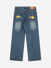 Jean imprimé smiley - 1978