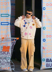 Sweat à capuche zippé Planet