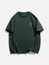 T-shirt Camping Elements avec impression plastisol