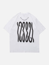 Plastisol Printing Chain Decoration Tee