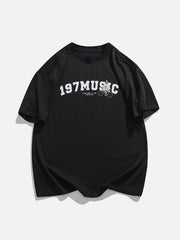 T-shirt de cyclisme imprimé plastisol