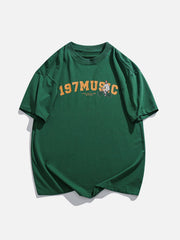 T-shirt de cyclisme imprimé plastisol