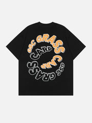 T-shirt à lettres avec impression plastisol