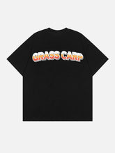 T-shirt à lettres avec impression plastisol