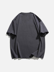 T-shirt à imprimé plastisol « Mount Fuji Shadow »