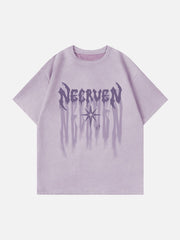 T-shirt Shadow Star imprimé plastisol