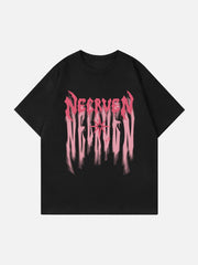 T-shirt Shadow Star imprimé plastisol