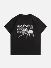 T-shirt Spider Element avec impression plastisol