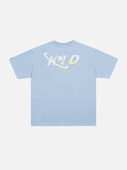 T-shirt étoile avec impression plastisol