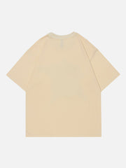 T-shirt étoile avec impression plastisol