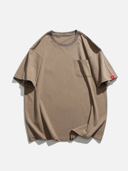 T-shirt à imprimé de poche