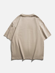 T-shirt imprimé lettre R Swoosh