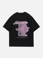 T-shirt graphique lapin