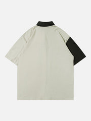 Polo à nouer avec lettres de lapin