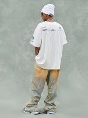 T-shirt avec inscription Racing Afterimage