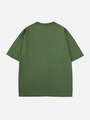 T-shirt à lettres Racing Elements