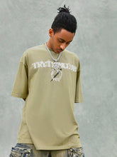 T-shirt Lettre Rose Recyclée - 1968