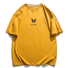 Reflective Butterfly Print Tee