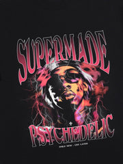 T-shirt imprimé hip-hop rétro