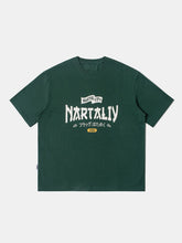 T-shirt imprimé style rétro japonais