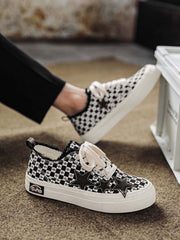 Retro Star Canvas Schuhe