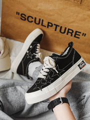 Retro Star Canvas Schuhe