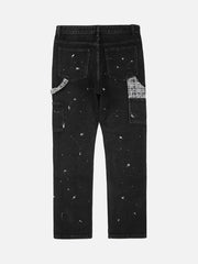 Ripped And Inked Jeans