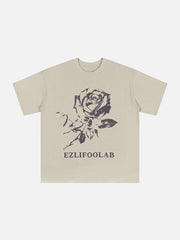 T-shirt imprimé rose