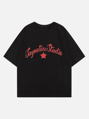 Saynotere Star Foam Printing Tee