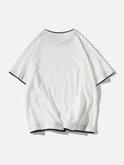 T-Shirt mit Landschafts-Print