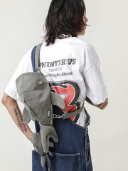 Sac bandoulière en forme de requin