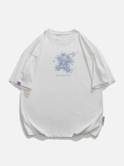 Shoot Bear Skull Print Tee
