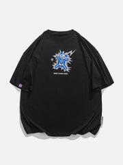 Shoot Bear Skull Print Tee