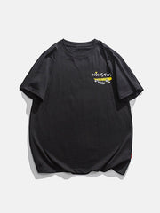 T-shirt imprimé skateboard