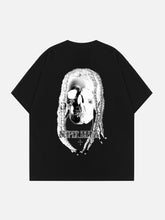 T-shirt imprimé tête de mort