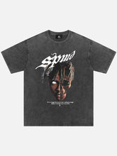 Skull Rapper Printed T-Shirt