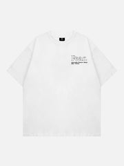 Smiley Graffiti Print T-Shirt