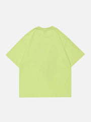 Smudge Letter Print Tee