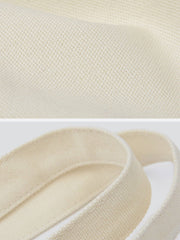 Sac en toile de couleur unie