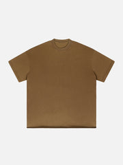 Solid Color Pullover Tee