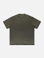 Solid Color Pullover Tee