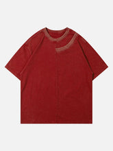 Solid Color Washed Tee