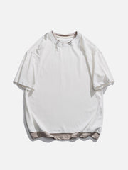 T-shirt en coton uni essentiel