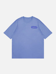 T-shirt imprimé en mousse solide