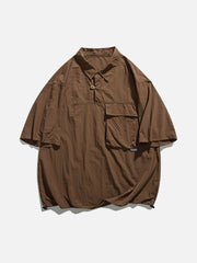 Polo en polyester uni