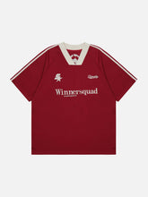 T-shirt à lettres brodées en étoile