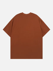 T-shirt imprimé graffiti étoile