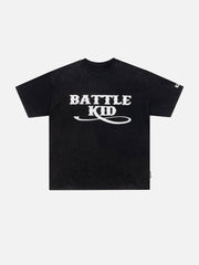 T-shirt imprimé lettre étoile