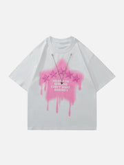 T-shirt avec collier étoile