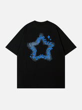 T-Shirt mit Plastisol-Aufdruck „Star“